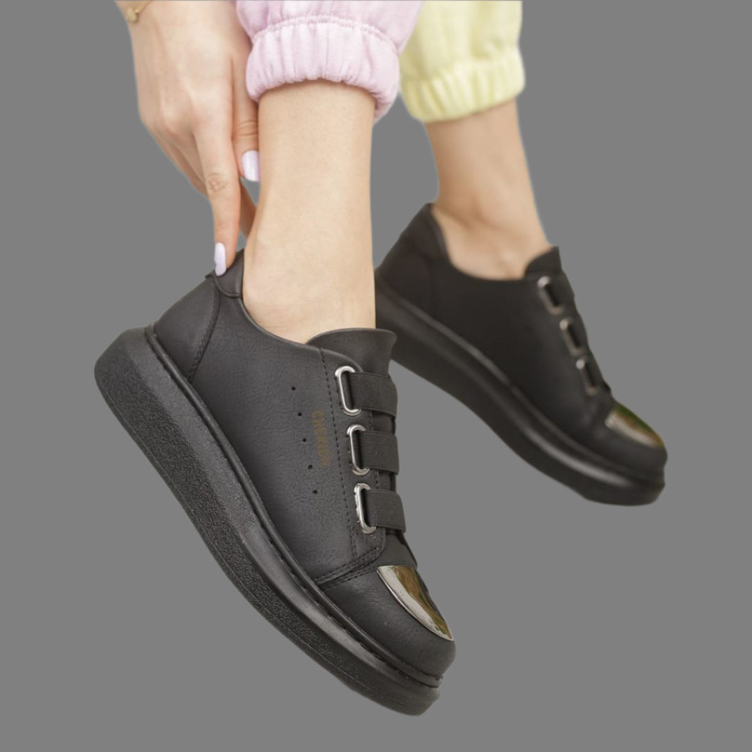 Mirror Sneaker (All Blk)