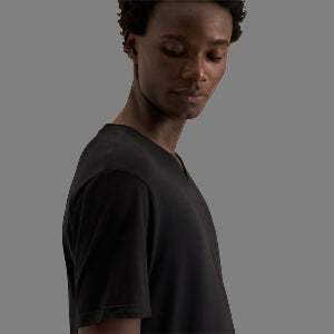 V-Neck T-Shirt (Black)