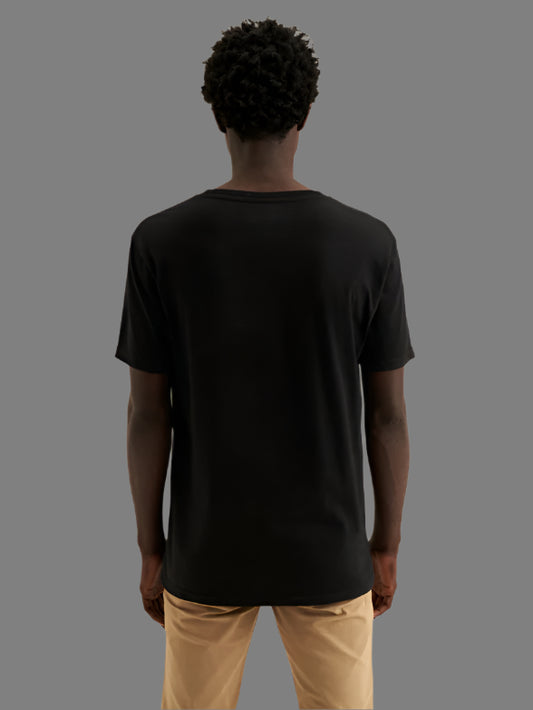 V-Neck T-Shirt (Black)