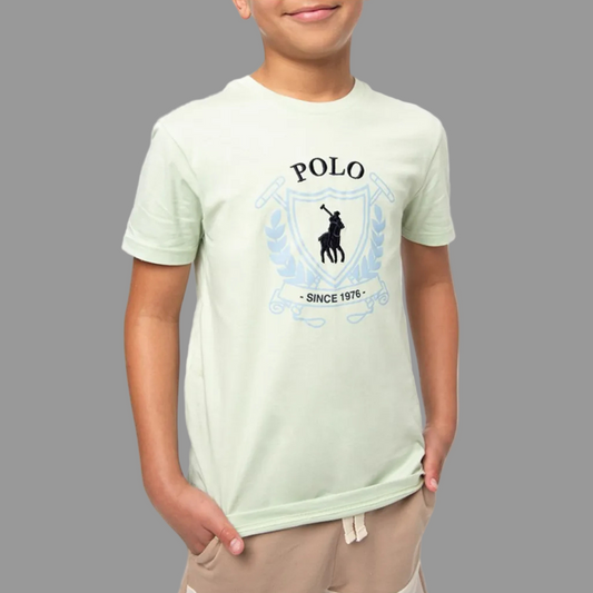 Boys Cory Crested SS T-shirt