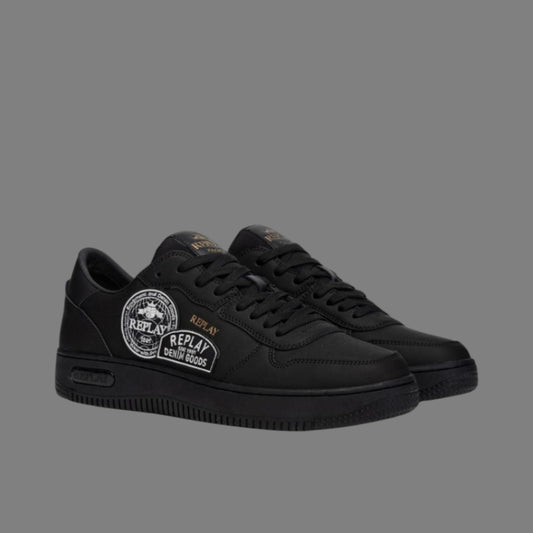 Epic M Badge Lace-Up (Blk)