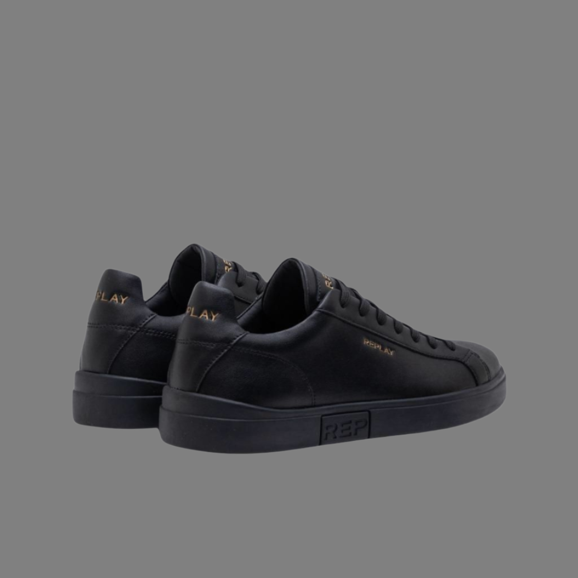 Poly Gold SMU Sneaker (Black)