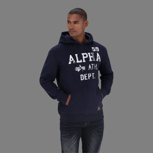 Alpha Athletic Department Hoody (Navy)