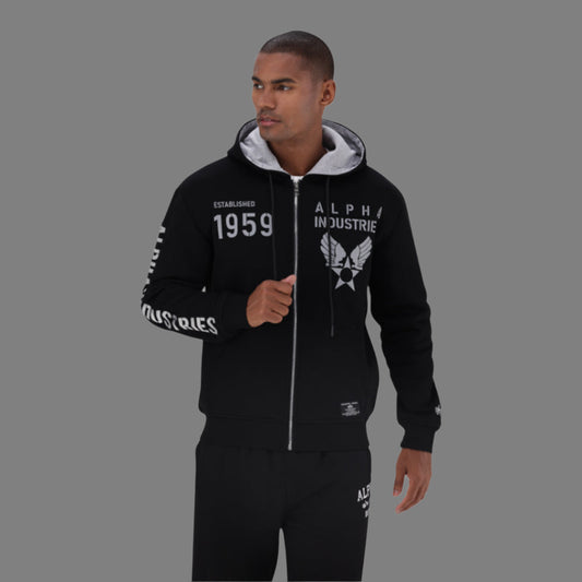 1959 Zip Hoody (Blk)