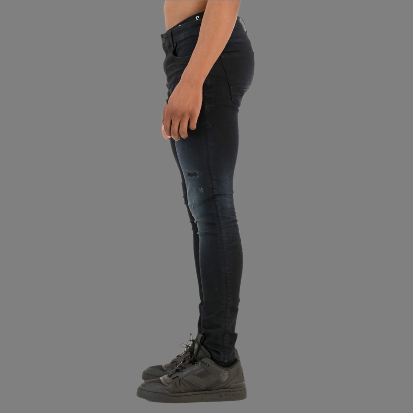 Demolition Super Skinny Jeans (Indigo)