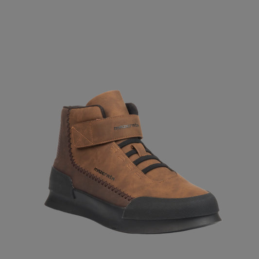 Valentino 1 Nub Boot (Chocolate)