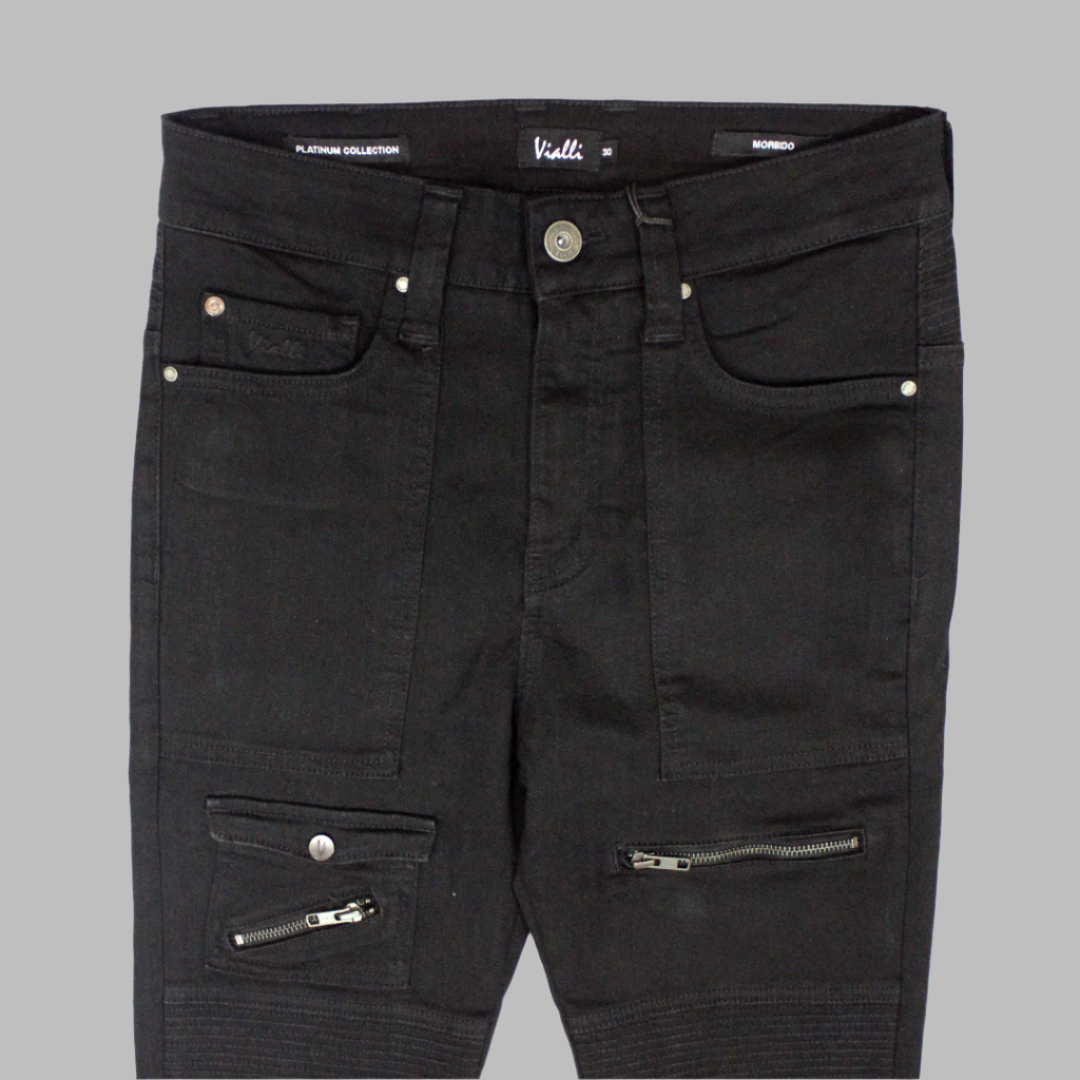 Aelooso Morbido-Fit Jean (Black)