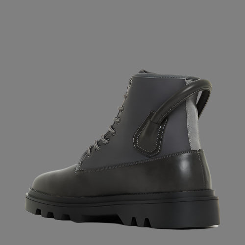 Vinchey 8 Lea/Lycra Boot (Blk)