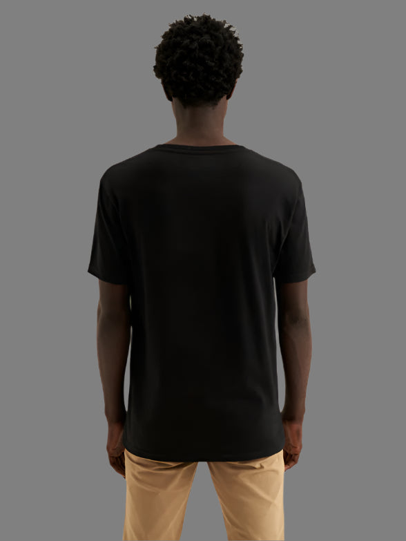 V-Neck T-Shirt (Black)