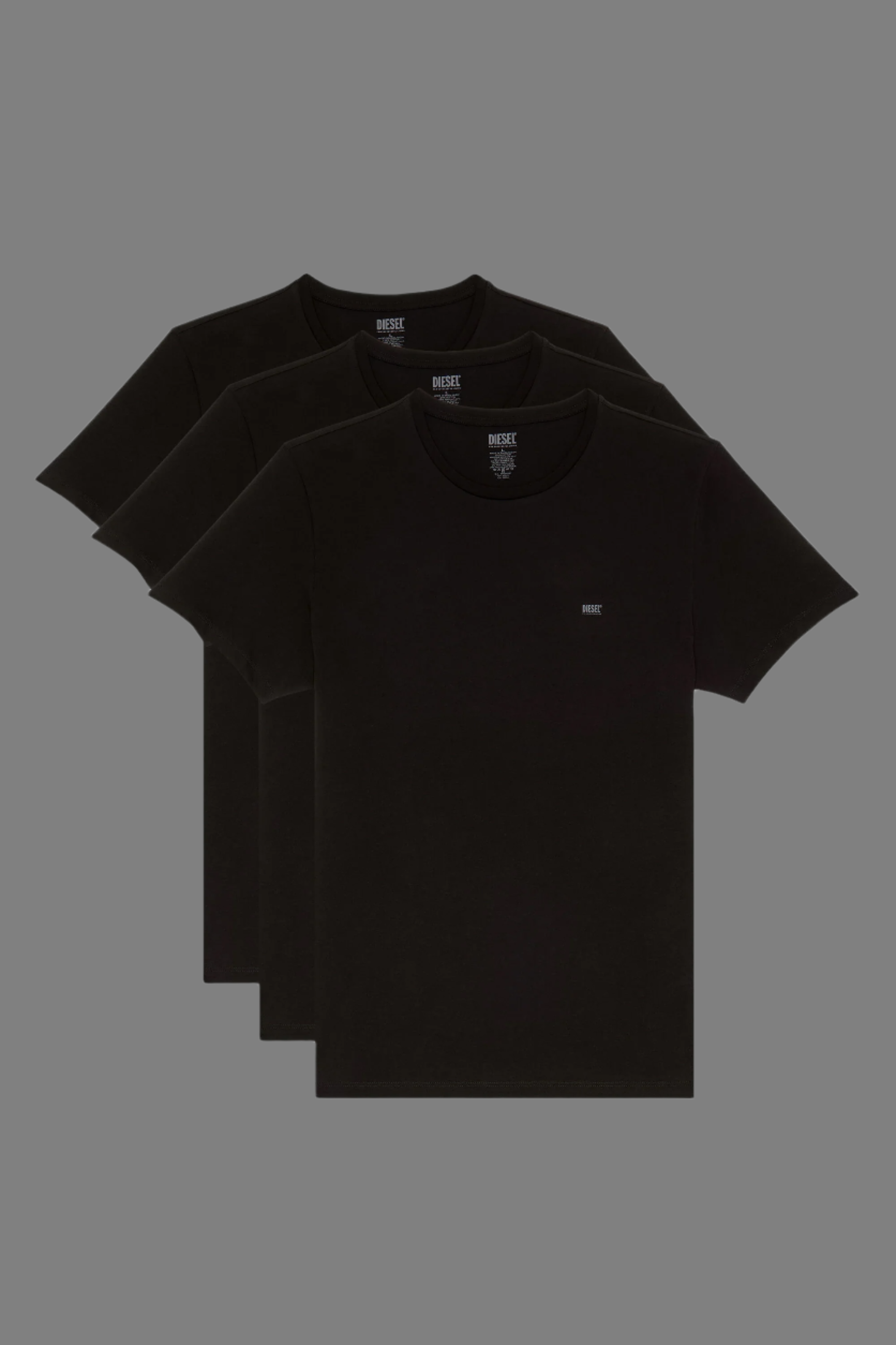 3 Pack Black Umtee-Jake Crewneck