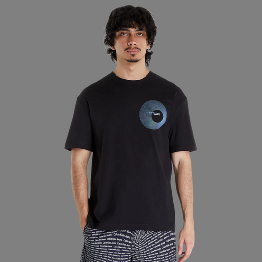 Circle Frequency Logo T-Shirt (Black)
