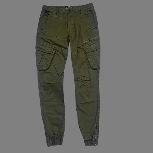 Giovani Combat Cargo Pants (Army Green)