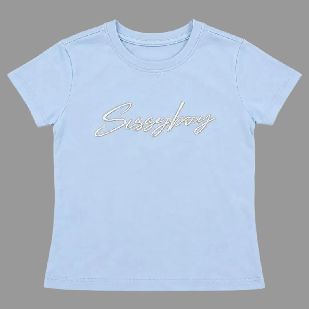 Sissy Boy Rise Above Tweens T-Shirt In Blue