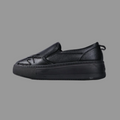 Granby Pu Rhinestone Sneakers (Black)