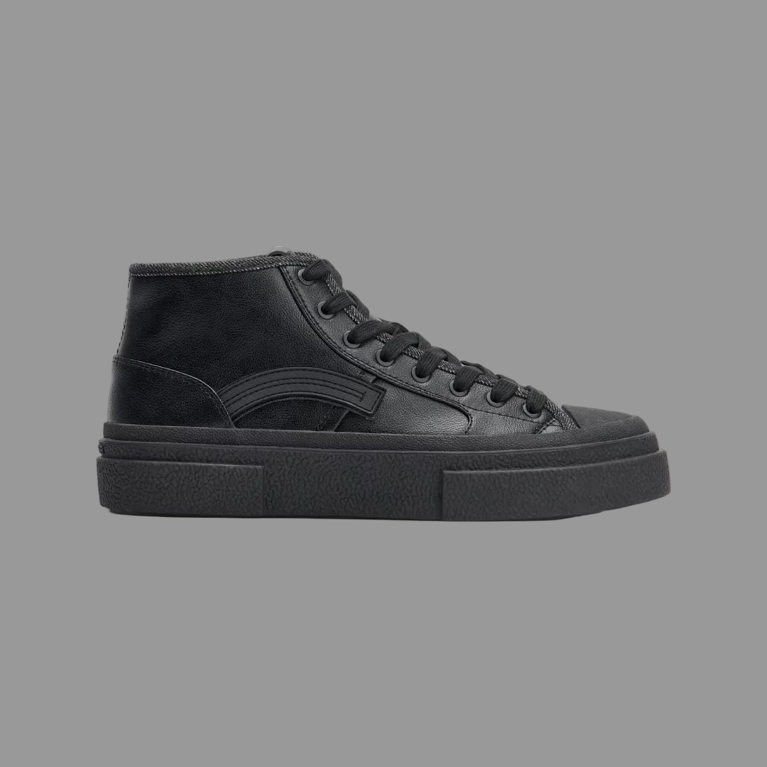 Vodan Mid Lea Sneakers all black