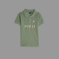 Boys Ayden Printed SS Golfer - Thyme