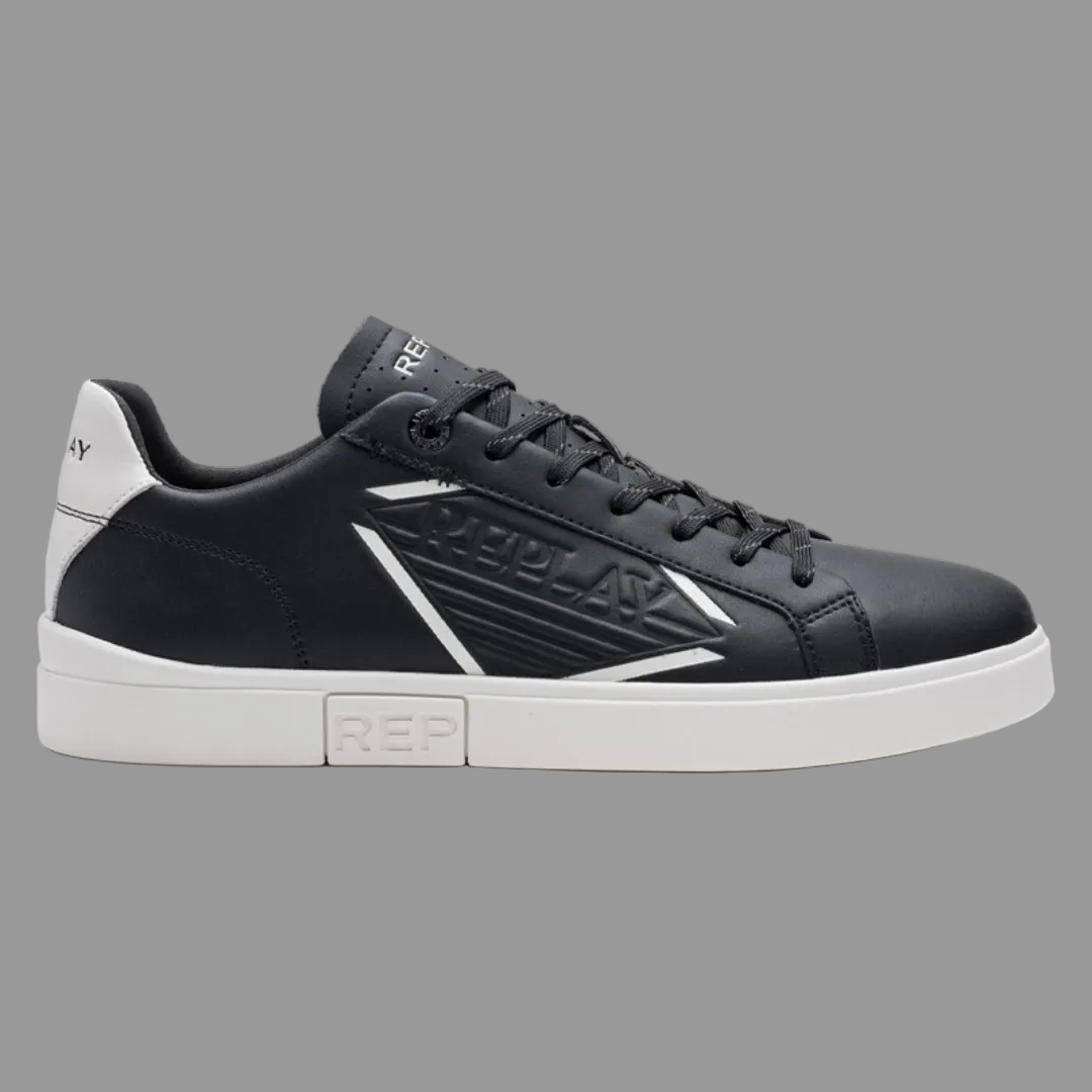 Polys Stamp Black White