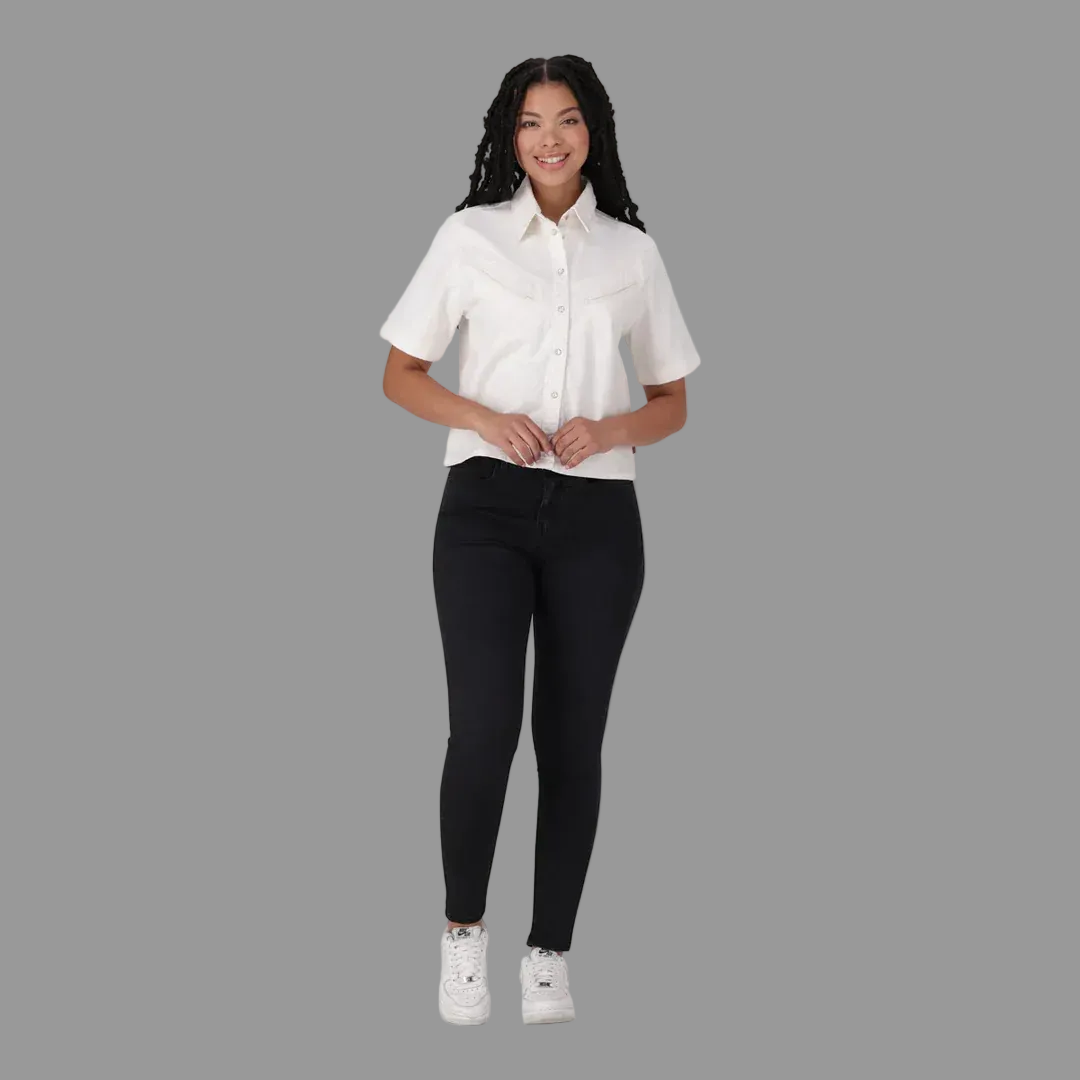 720 High-Rise Super Skinny Jeans - BLACK
