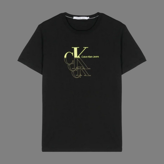 Monogram Echo Graph T-Shirt (Black)