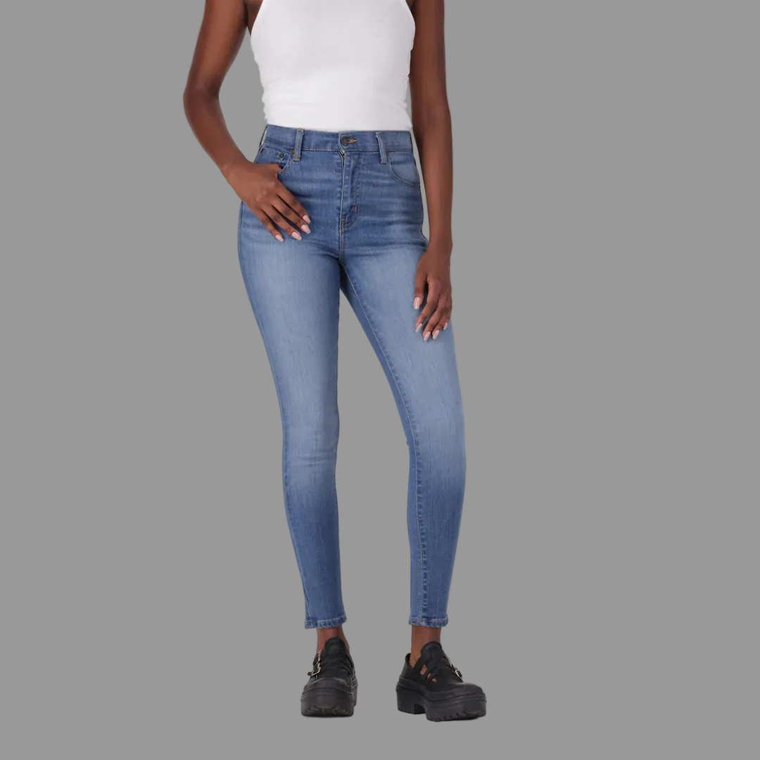 720 High-Rise Super Skinny Jeans - MED INDIGO