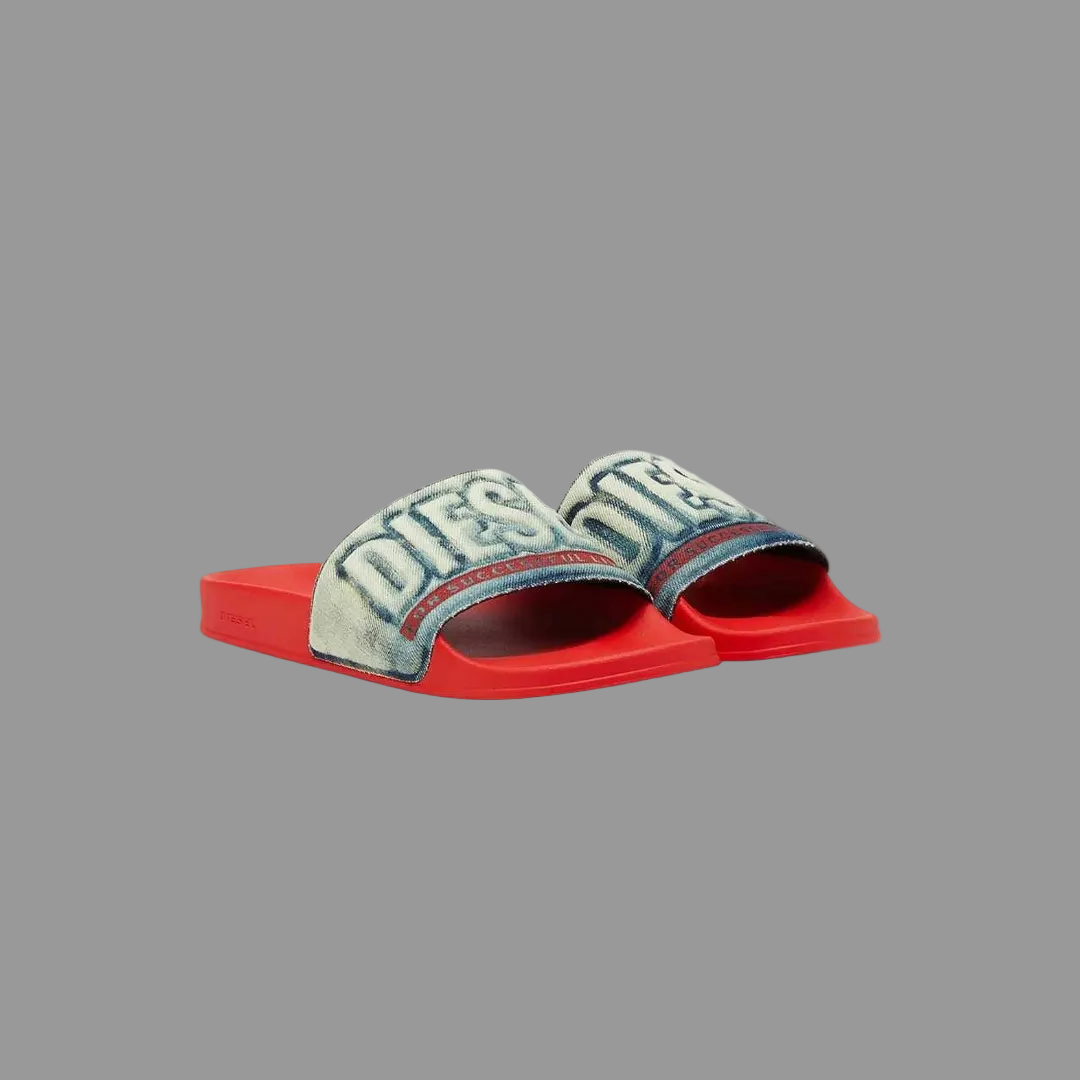 Sa-Mayemi denim slides