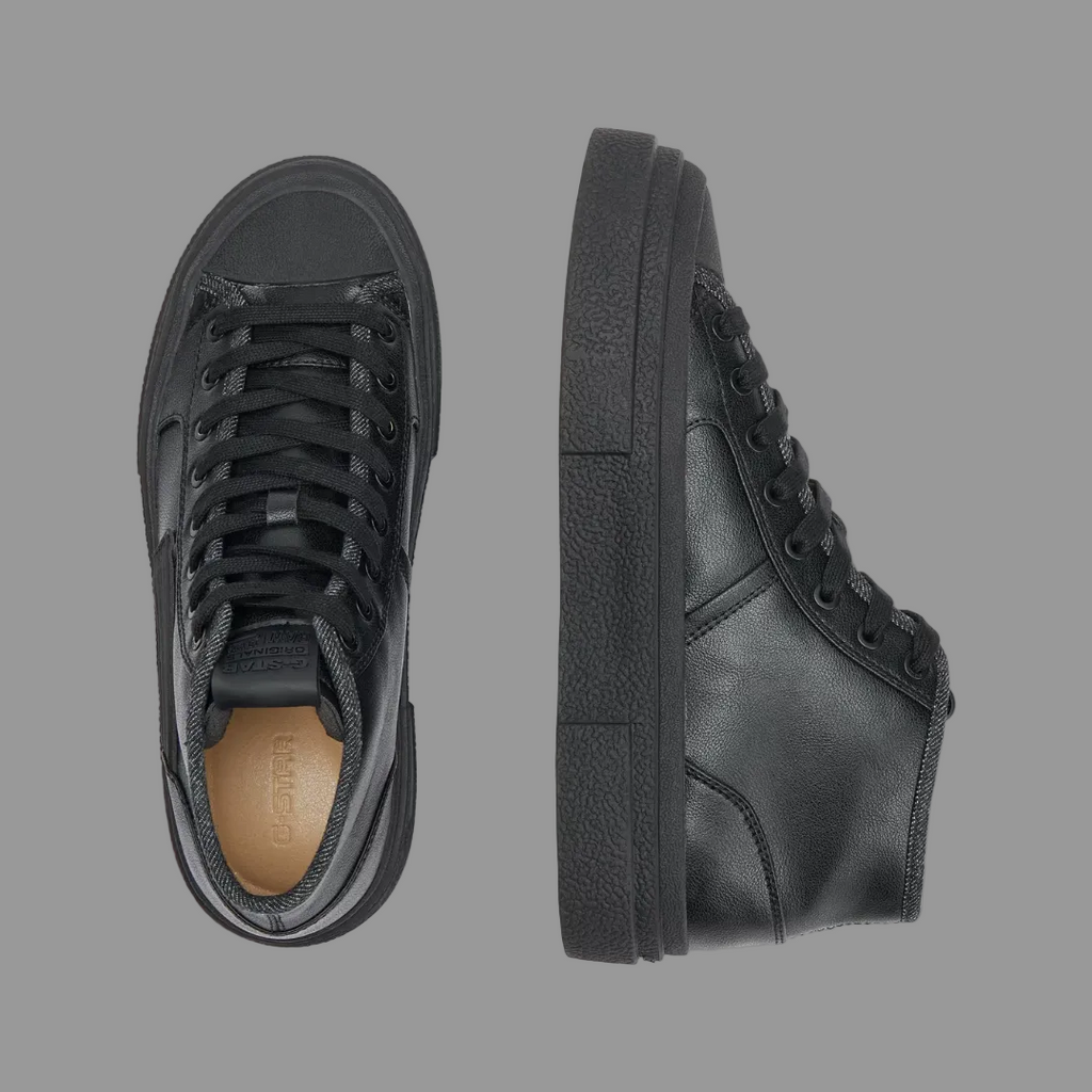 Vodan Mid Lea Sneakers all black