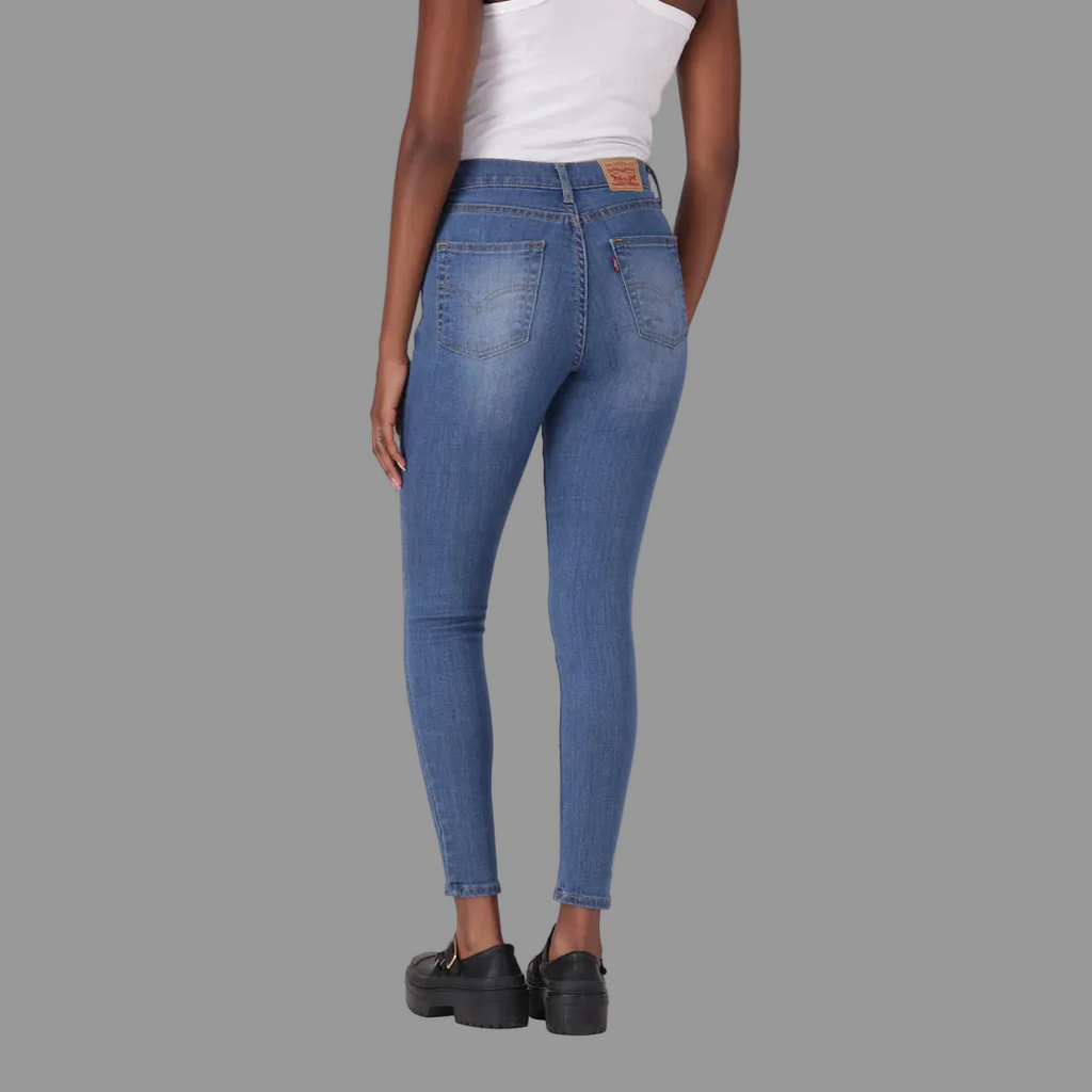 720 High-Rise Super Skinny Jeans - MED INDIGO