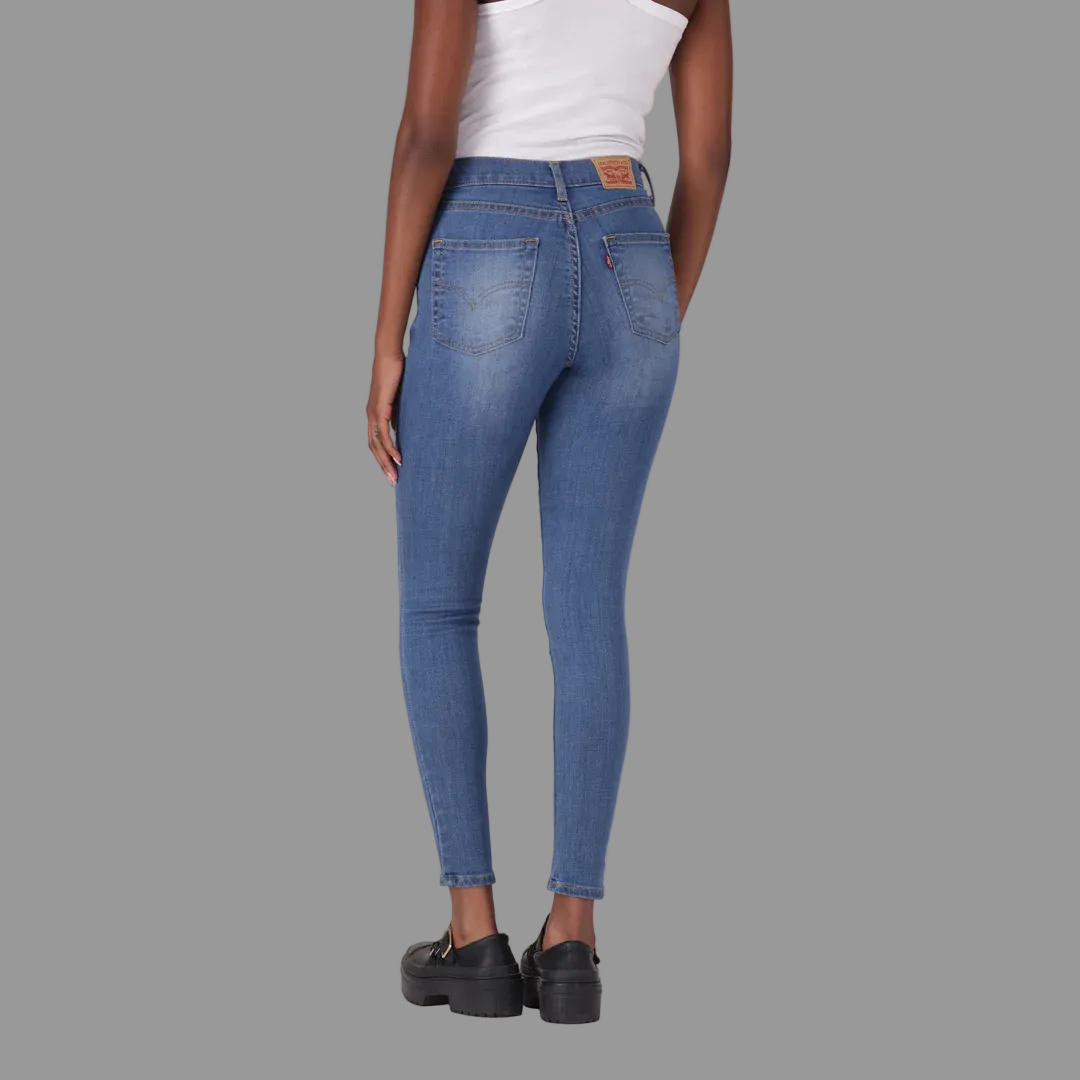 720 High-Rise Super Skinny Jeans - MED INDIGO