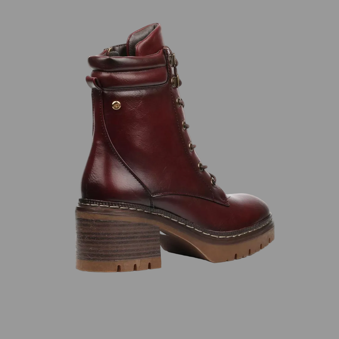 Mercy 2 Lace Up Chunky Ankle Boot