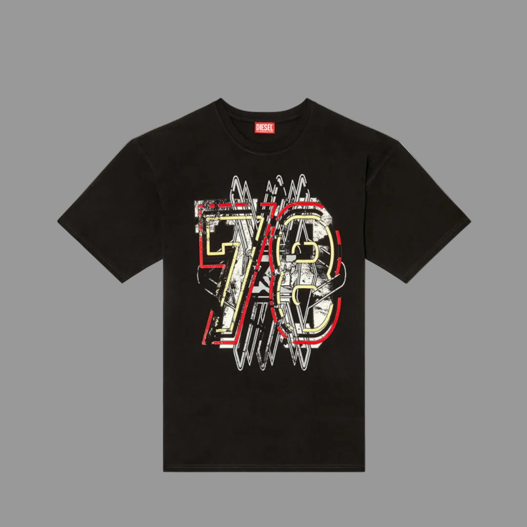T-shirt with 78 print