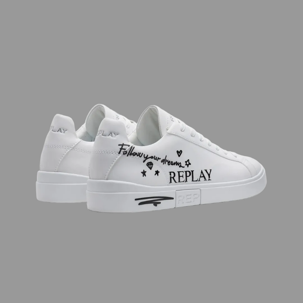 POLYS DOODLE SA white