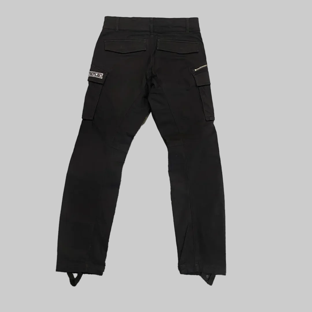 Mens 098 Cargo Pants Black