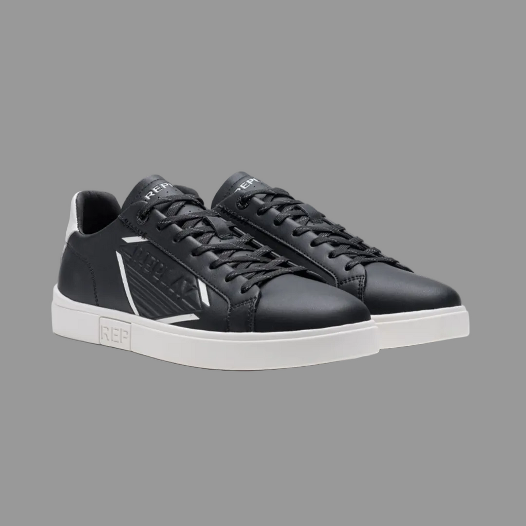 Polys Stamp Black White