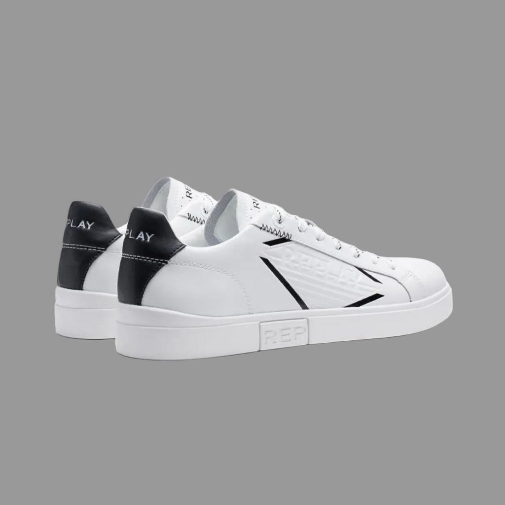 Polys Stamp Black White