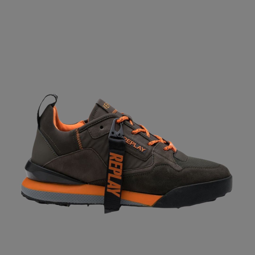 Fieldmaster Elite Field Master Sneaker (Dk Grey/Orange) – Casual Affair