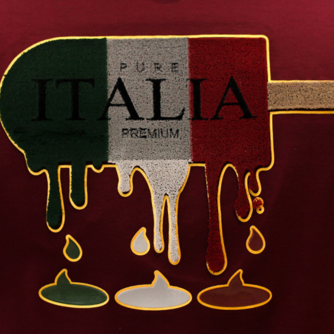 Ferreti T-Shirt In Burgundy