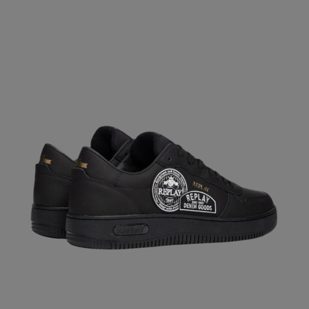 Epic M Badge Lace-Up (Blk)