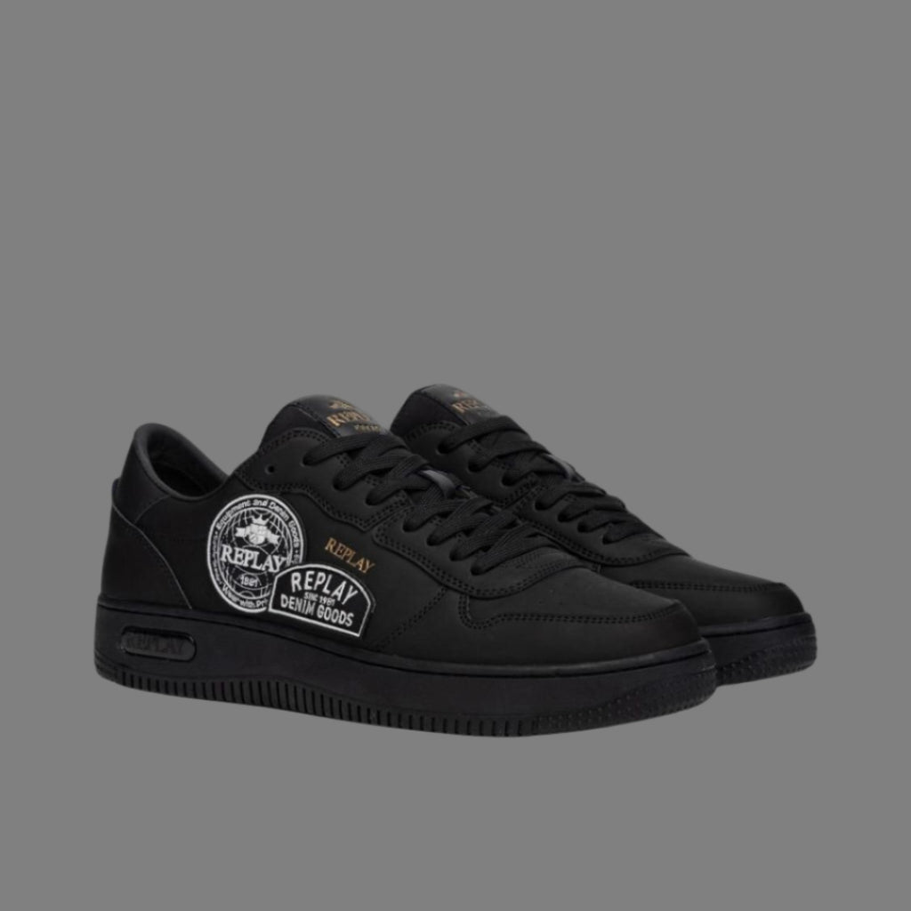 Epic M Badge Lace-Up (Blk)