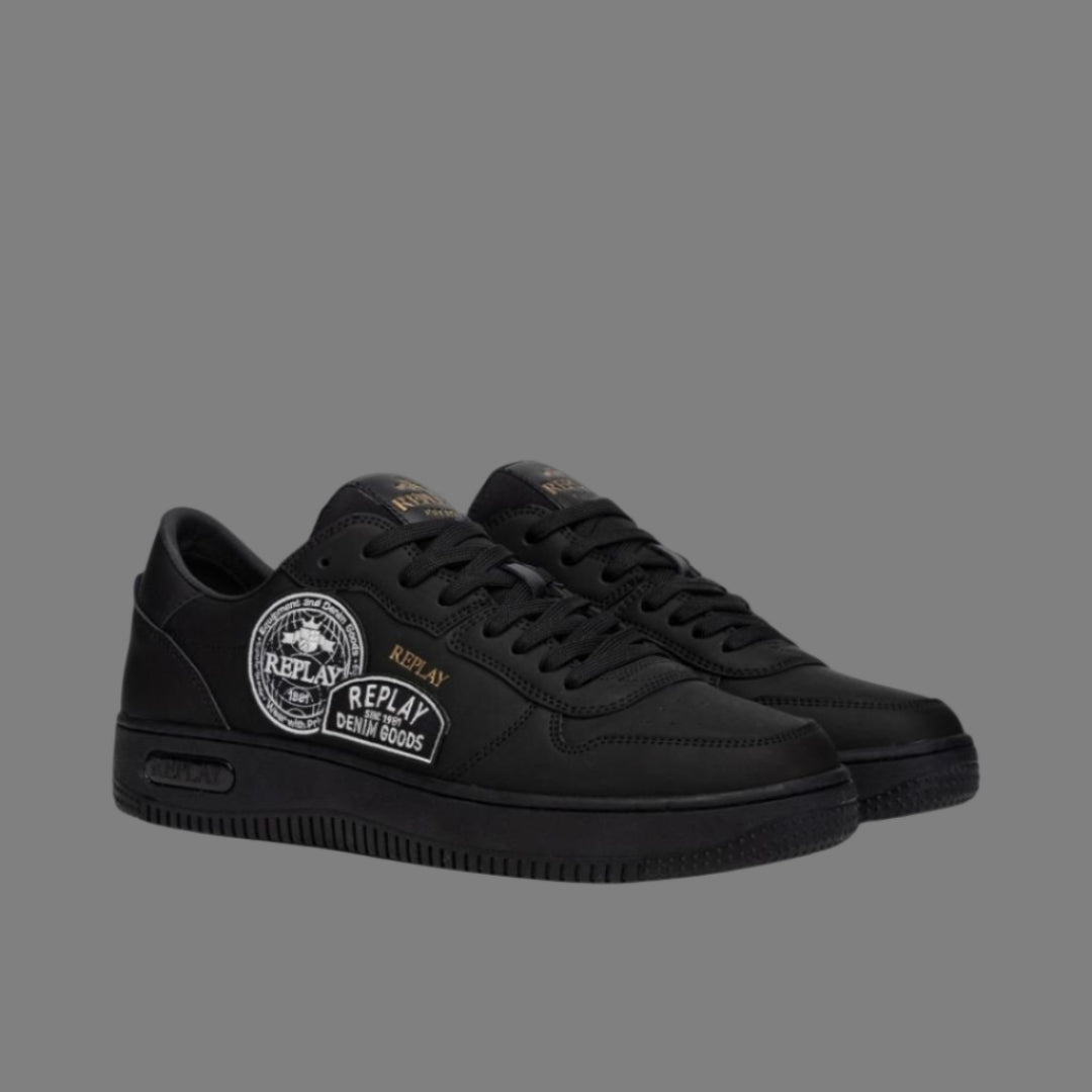 Epic M Badge Lace-Up (Blk)