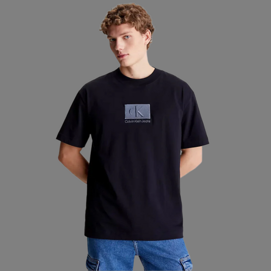 Relaxed Badge T-Shirt (Black)