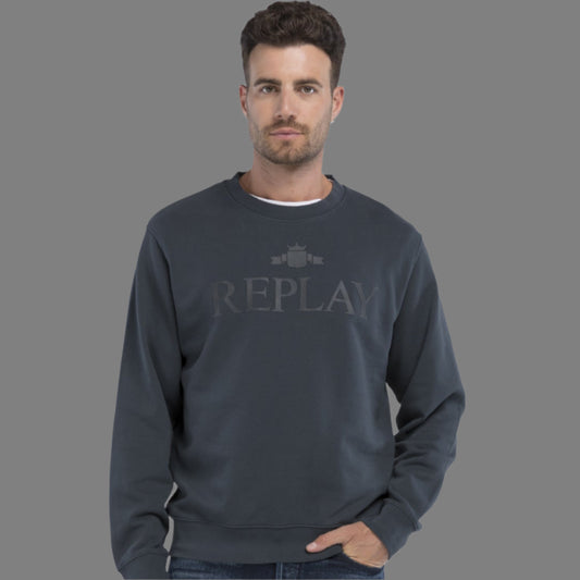 Archival Logo Sweat (Ocean Blue)