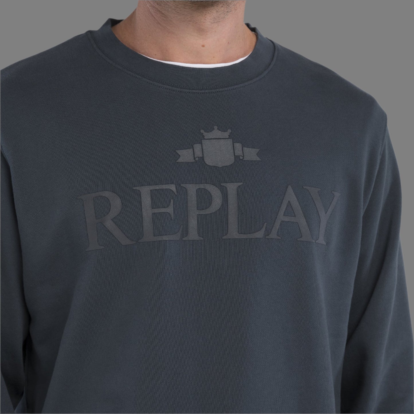 Archival Logo Sweat (Ocean Blue)