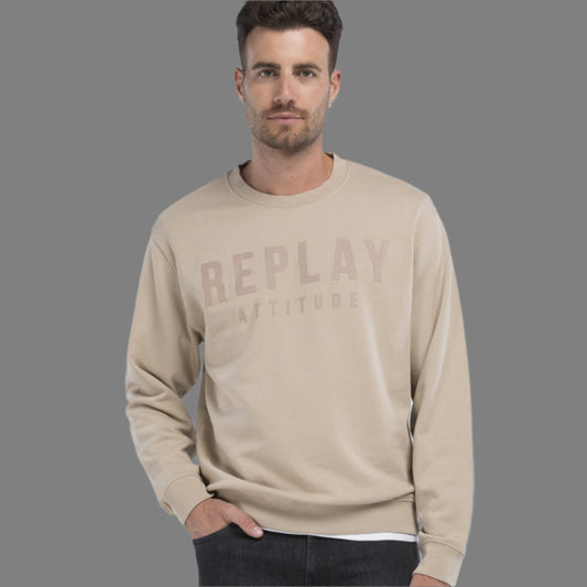 Crewneck Sweater (Light Taupe)