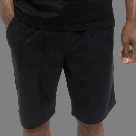 Boys Medal Track Shorts (Black)