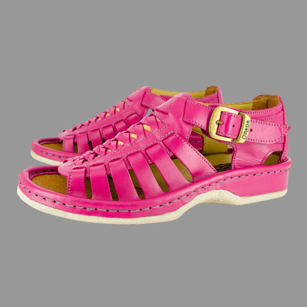 Kgosi : Leather Sandal in Aurora Soft Saddle