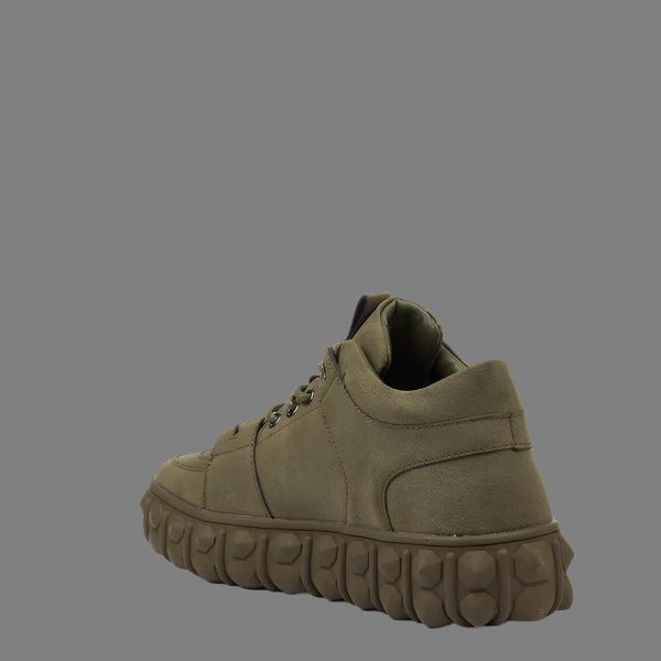 Pigale 1 Faux Nub Boot (Olive)
