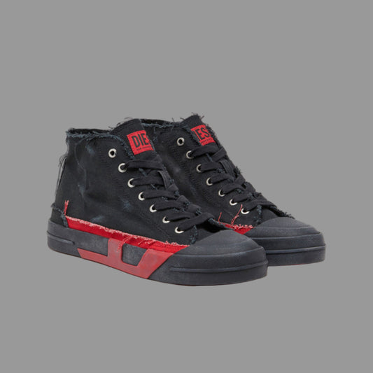 S-D-Verse-Distressed High-Top Sneaker