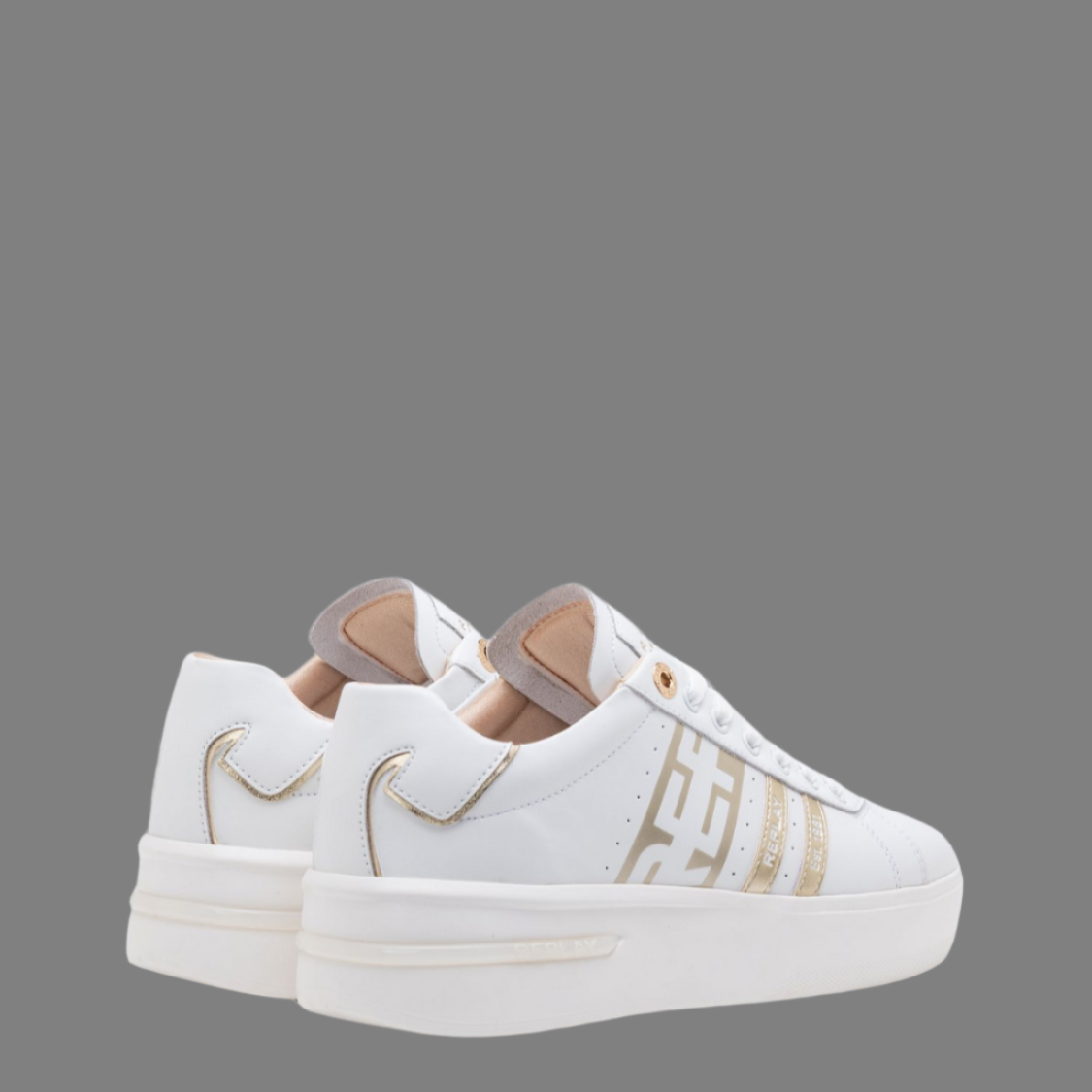 University Stripes Sneaker (White)