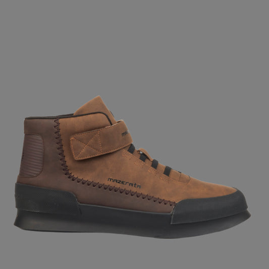 Valentino 1 Nub Boot (Chocolate)