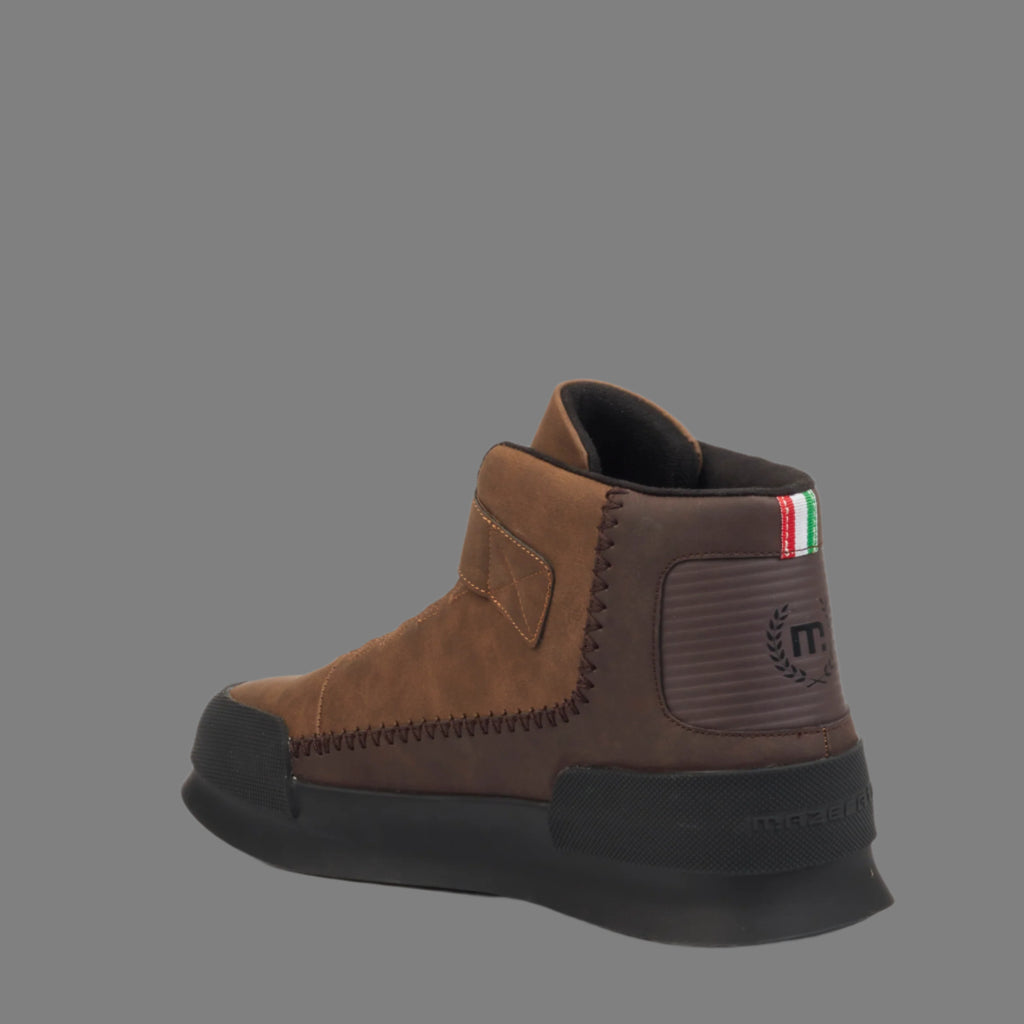 Valentino 1 Nub Boot (Chocolate)